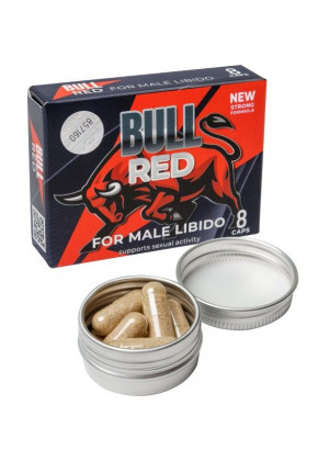 Пищевой концентрат для мужчин BULL RED - 8 капсул