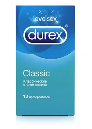 Классические презервативы Durex Classic - 12 шт.