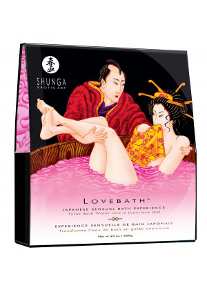 Соль для ванны Lovebath Dragon Fruit, превращающая воду в гель - 650 гр.