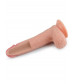 Телесный фаллоимитатор 8 Dual-Layered Silicone Nature Cock - 20,5 см.