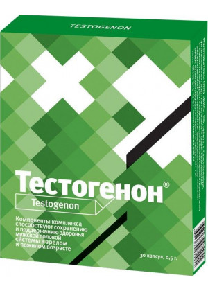 БАД для мужчин  Тестогенон  - 30 капсул (0,5 гр.)