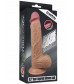 Телесный фаллоимитатор 8.5 Dual-Layered Silicone Nature Cock - 22 см.