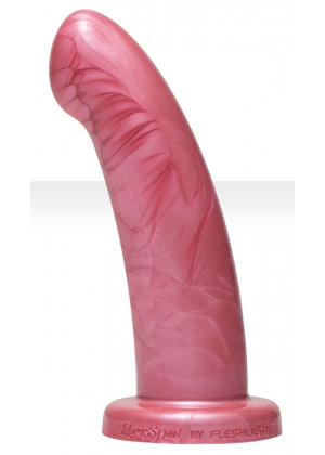 Розовый фаллоимитатор Golden Rose Dildo Medium - 15,3 см.