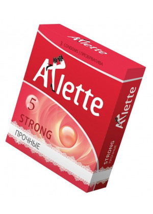 Ультрапрочные презервативы Arlette Strong - 3 шт.