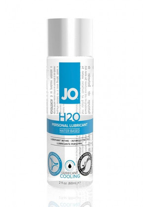 Охлаждающий лубрикант на водной основе JO Personal Lubricant H2O COOLING - 60 мл.