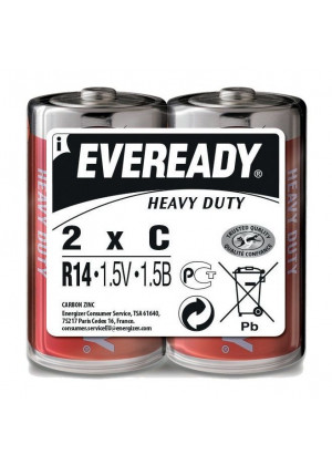 Батарейки EVEREADY R14 C 1,5V - 2 шт.